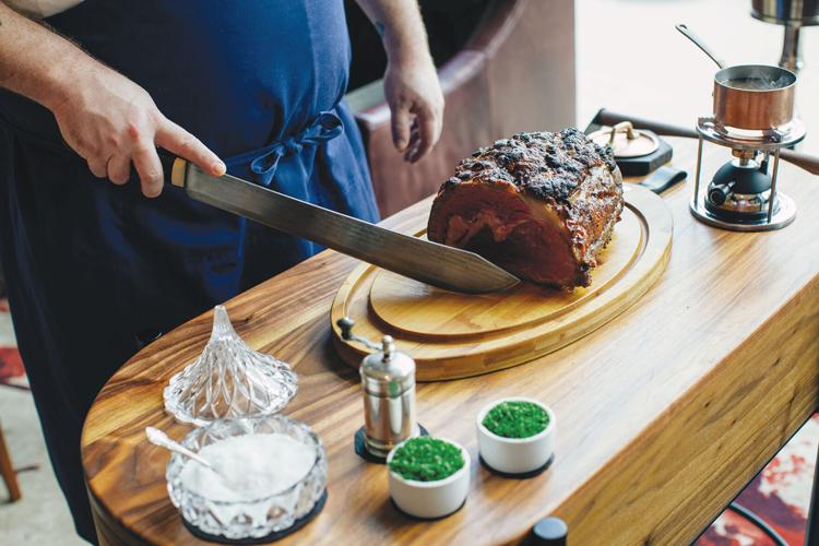 Prime Rib Cart at The Continental