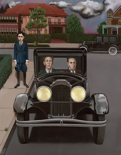 Most of the Wedgewood-Houston gallery scene skipped the Art Crawl to stumble with the East Side this Saturday