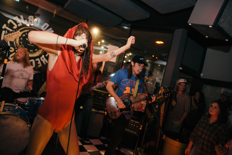 A Giant Dog Shakes Off the Blues at Fond Object