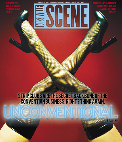 Strip clubs are the secret backbone of the convention business, right? Think again