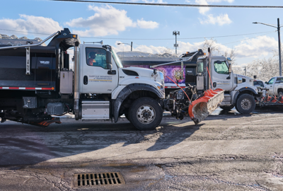 NDOT trucks following January's winter storm