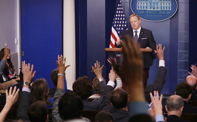 Press Briefs: Sad Little Scenes From the White House Briefing Room