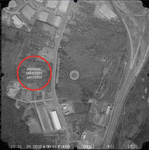 Map of benevolent cemetery #2