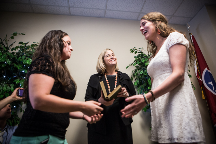 Scenes From a Marriage: Historic Rush of Same Sex Weddings at County Clerk's Office