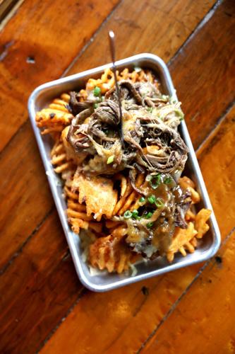 Debris fries at Gumbo Bros.