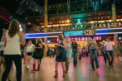 Line dancing at Category 10