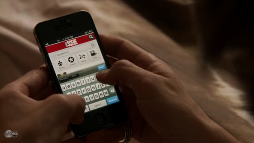 Photo of the Week: <i>Nashville</i>'s Avery Barkley Peeps the <i>Scene</i>