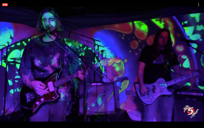 Safety Net and Tape Deck Mountain Stream On at The 5 Spot