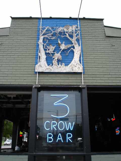 Last Caw: No More Saturday Night Shows at 3 Crow Bar after Nov. 3