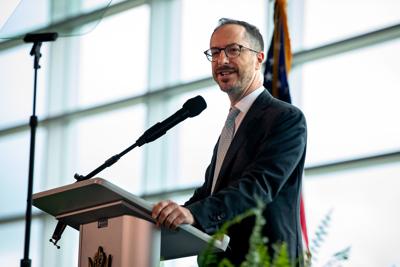 Mayor Freddie O'Connell delivers the 2026 State of Metro address at Nissan Stadium