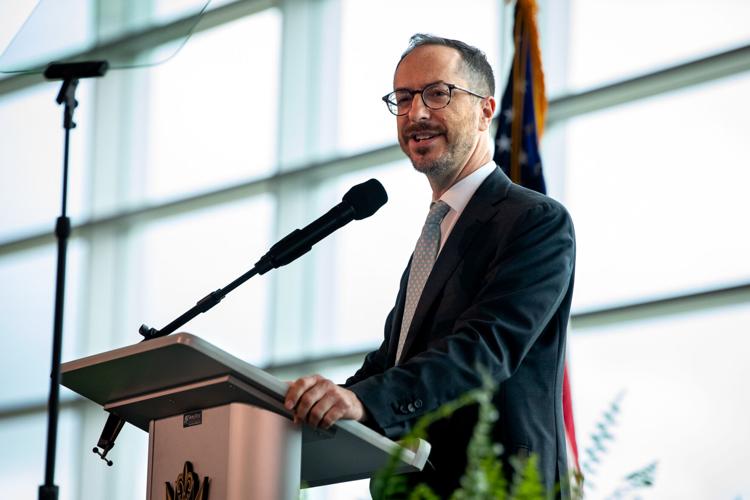 Mayor Freddie O'Connell delivers the 2026 State of Metro address at Nissan Stadium