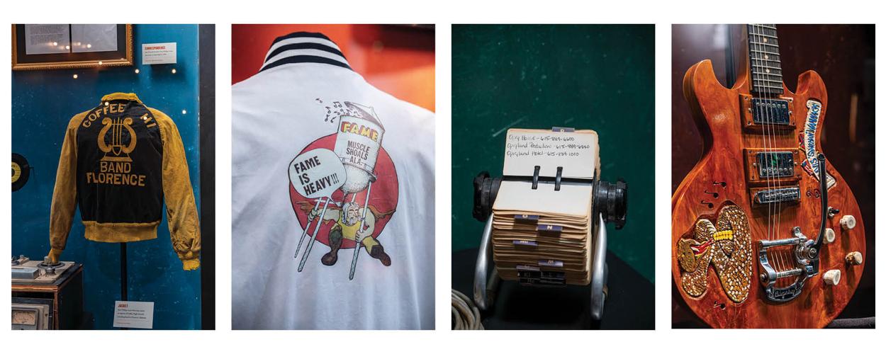 Artifacts from the Muscle Shoals: Low Rhythm Rising exhibit