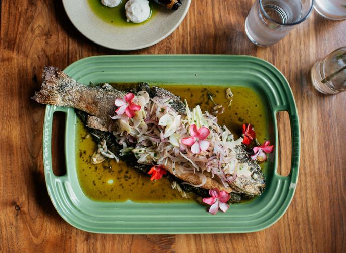 Sunburst Farm's Trout Butcher & Bee