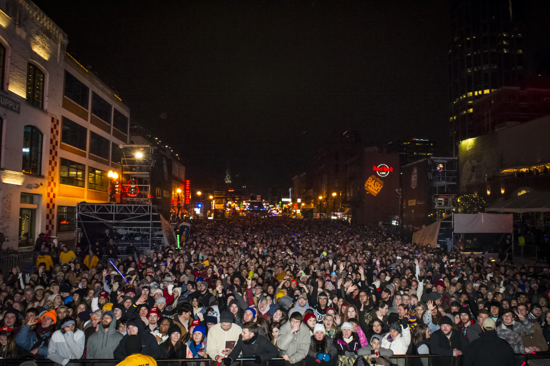 NYE in Review: Broadway was an Overcrowded Hellscape, Old Crow and Moon Taxi Rock WMA and the Ryman, Punks Love on Lemmy and LCD in East Nashville