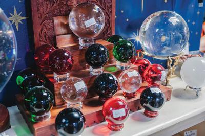 Crystals at AromaG's Botanica, the Nashville Scene's 2026 Best Metaphysical Shop in Nashville