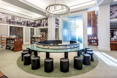 The Civil Rights Room at the Nashville Public Library