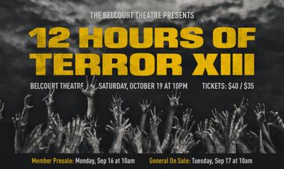 belcourt 12 hours terror 2024 flyer