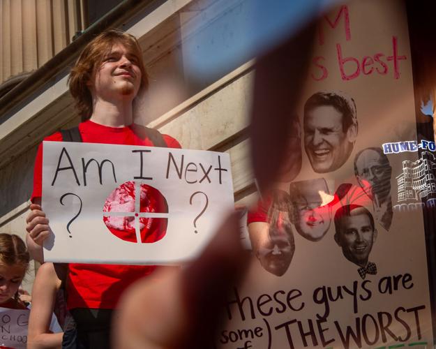 Students rally against bill that would allow teachers to carry concealed firearms in schools