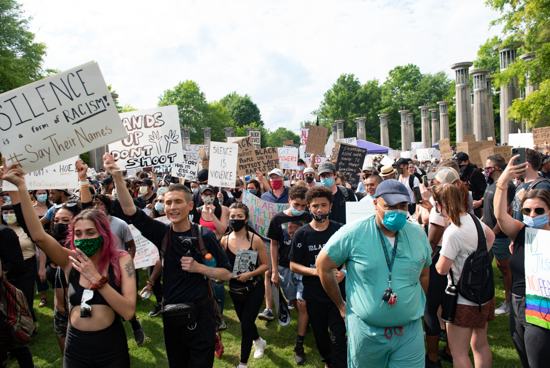 Scenes From the Teens for Equality Rally in Downtown Nashville