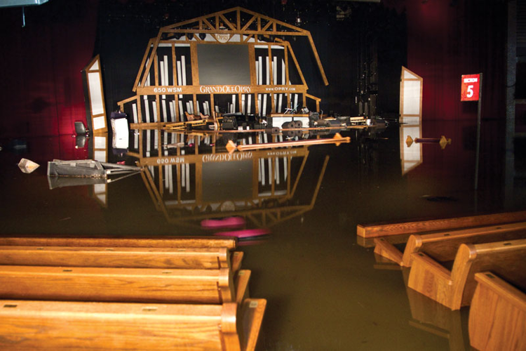 Devastating damage at the Grand Ole Opry House set the stage for a poignant comeback