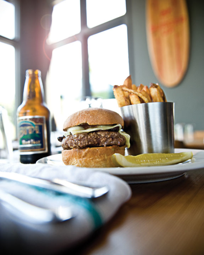 Burger Up, 12South's new burger joint, piles the best elements of local flavor onto a (baked-fresh-daily) bun