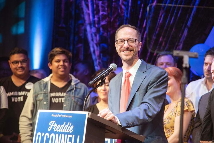 Freddie O'Connell election watch party