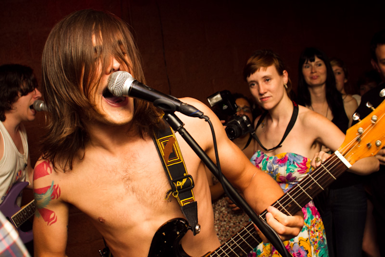 Heavy Cream, Peach Kelli Pop, Diarrhea Planet and Fox Fun at Glenn Danzig's House, 5/30/11