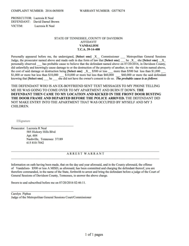 Young Buck Arrested for Domestic Assault and Vandalism