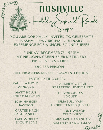 Holiday Spiced Round Supper