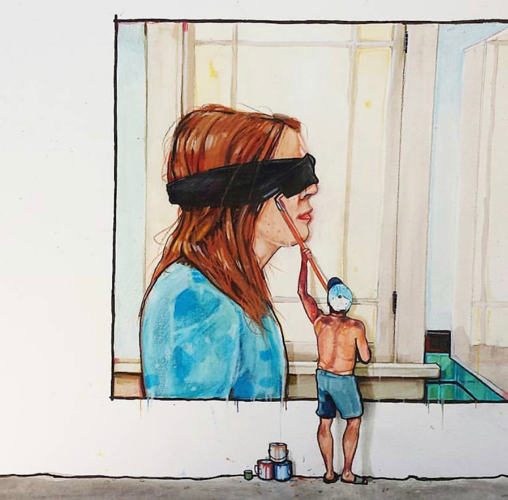 Nashville's Casey Promise Named Winner in Crooked Media's Trump Portrait Contest