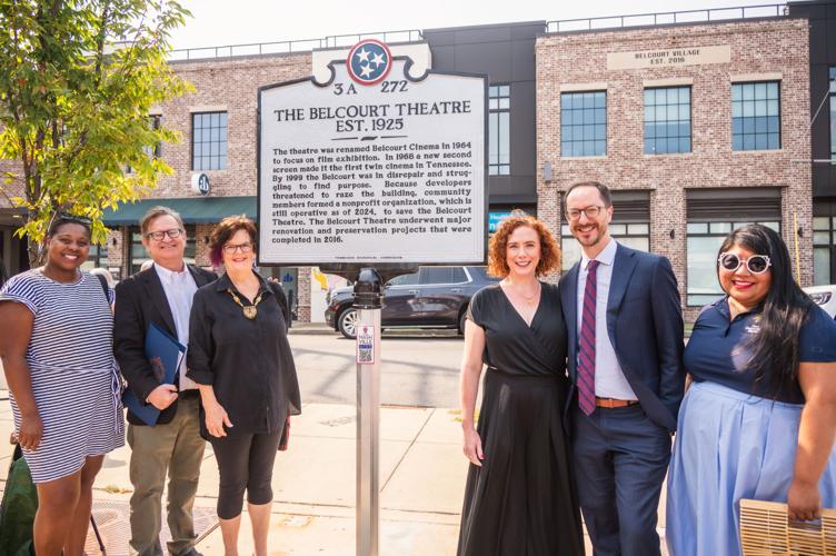 Belcourt Historical Marker Unveiling