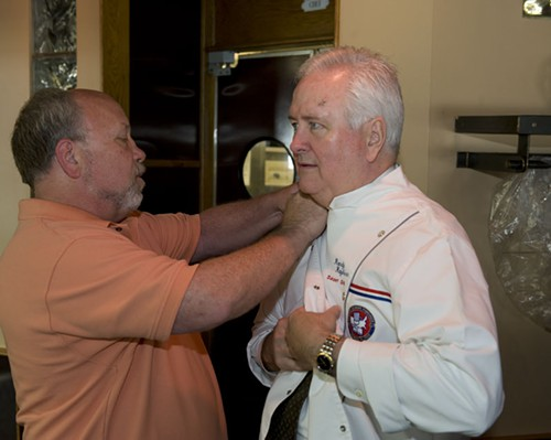 Jimmy Kelly's Owner Fulfills His Bet: Cooking His Heart Out at Rival Sunset Grill