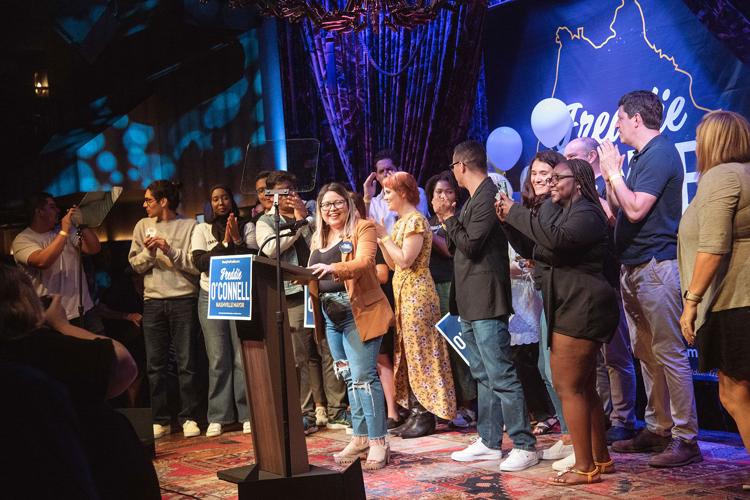 Freddie O'Connell election watch party