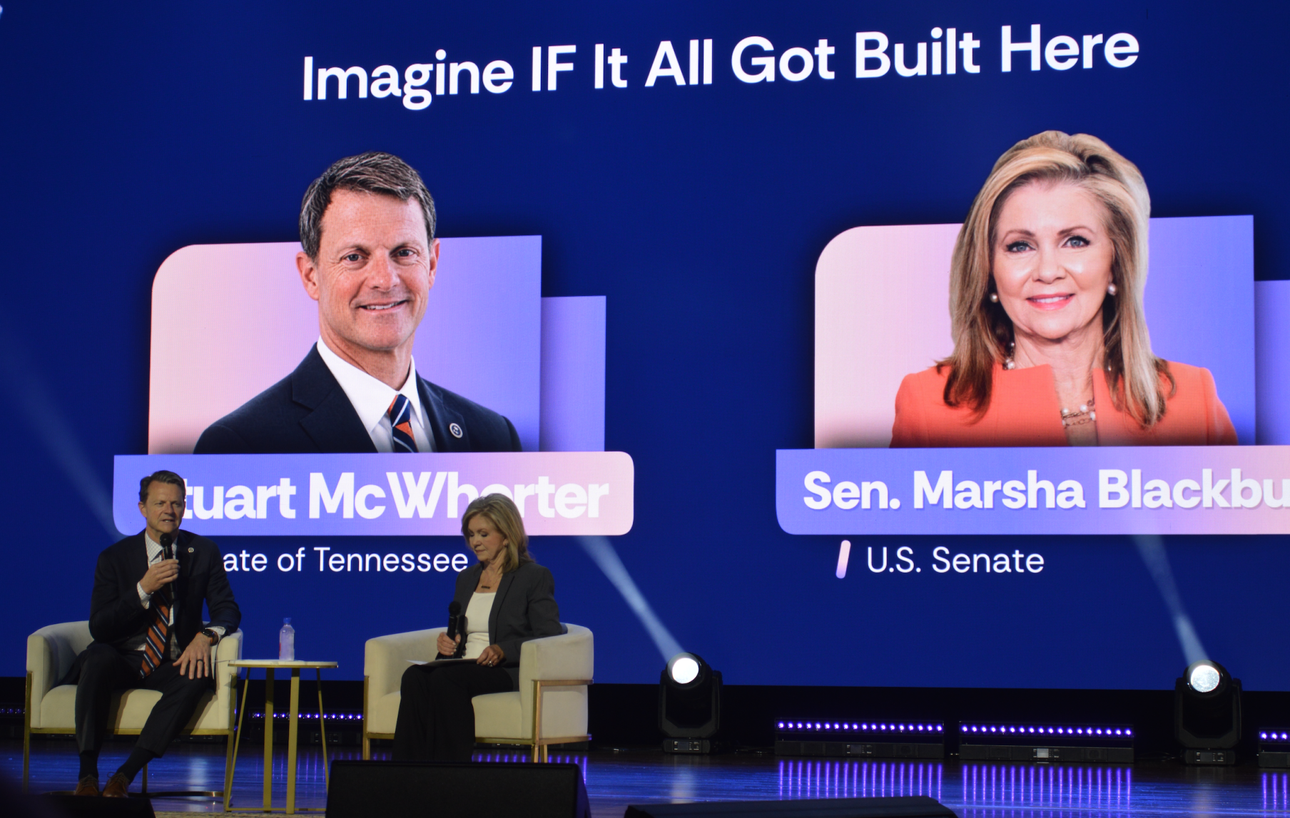 Deputy Gov. Stuart McWhorter speak at the ImagineIF conference, Oct. 6, 2026