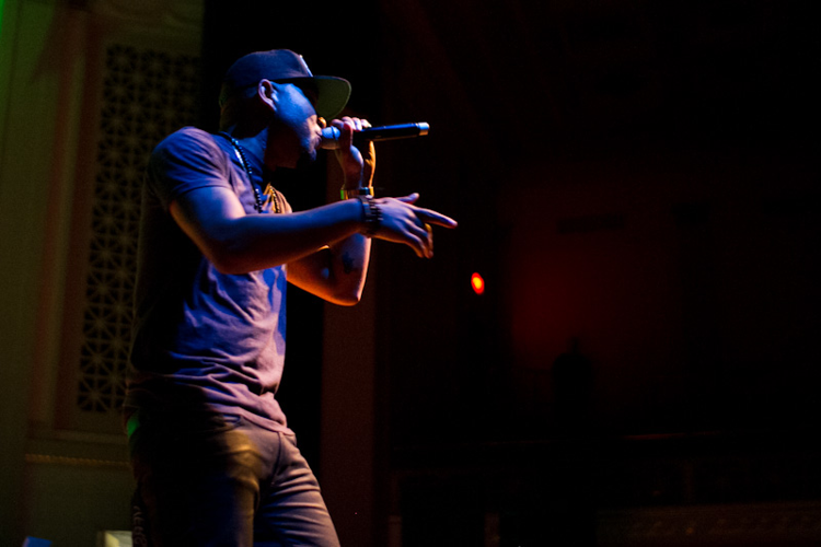 Kendrick Lamar w/Chancellor Warhol at War Memorial Auditorium, 11/4/12