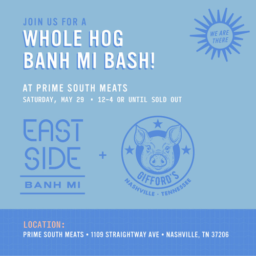 East Side Banh Mi to Team Up With Prime South Meats for a Whole-Hog Bash