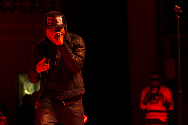 Kendrick Lamar w/Chancellor Warhol at War Memorial Auditorium, 11/4/12