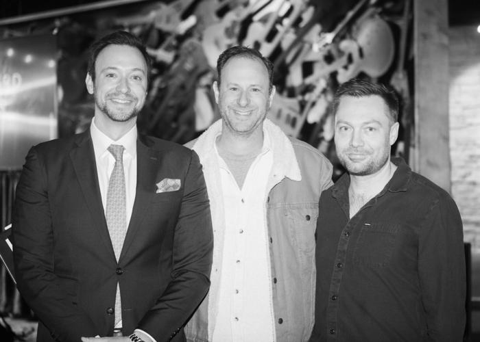 From left: Max Goldberg, Ben Goldberg and Josh Habiger