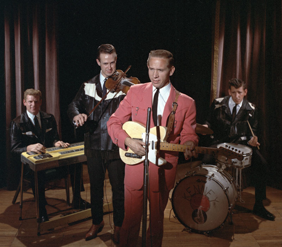 Music Row’s archrival, the Bakersfield Sound, occupies the Country Music Hall of Fame