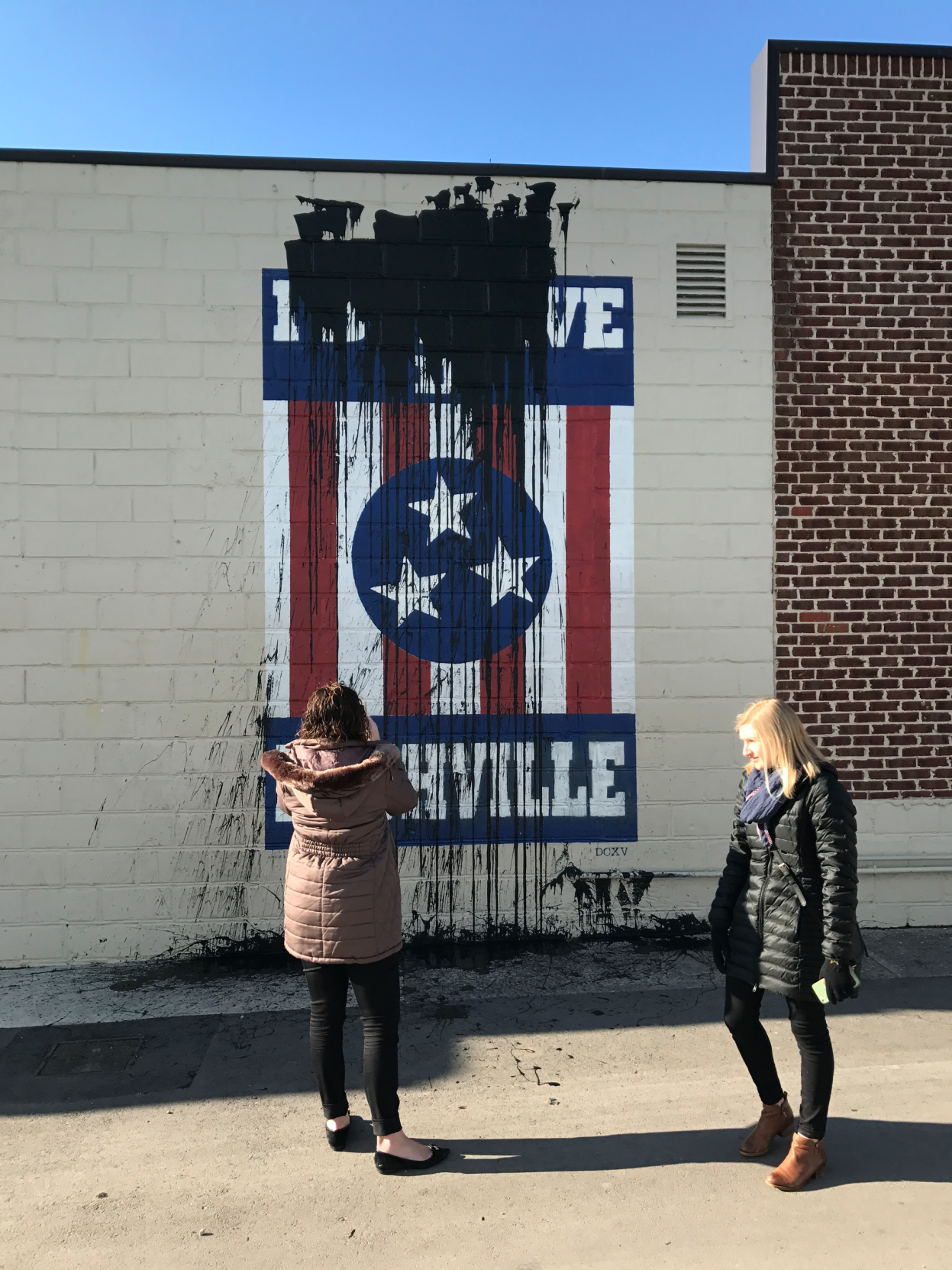 'I Believe In Nashville' Mural Defaced