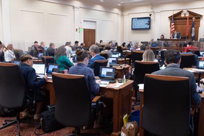 Metro Council chambers, 2021