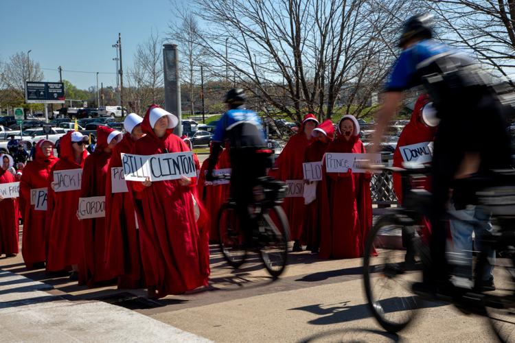 15 - No Kings protesters gather in downtown Nashville, March 28, 2026