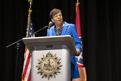 Metro Social Services executive director Renée Pratt, April 14, 2026