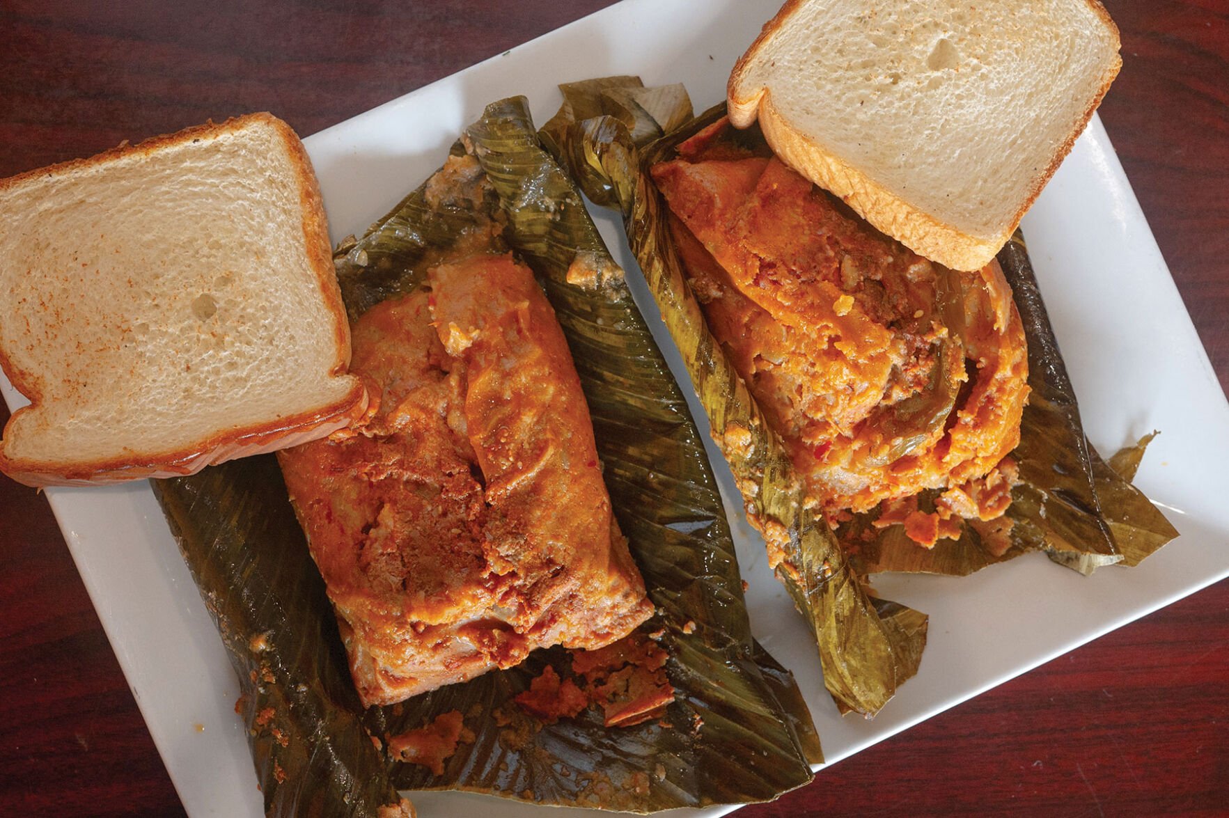 Paches de cerdo at Antigua Cocina Guatemalteca