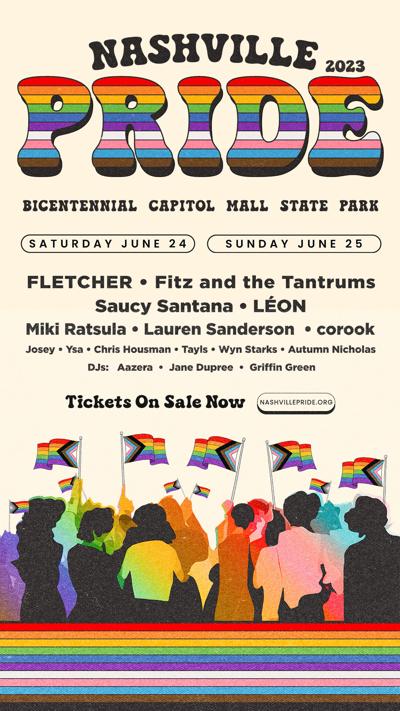 Nashville Pride poster 2023