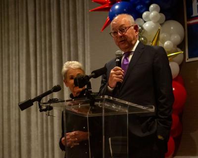 Mayor Ken Moore at his victory party on election night, Oct. 24.
