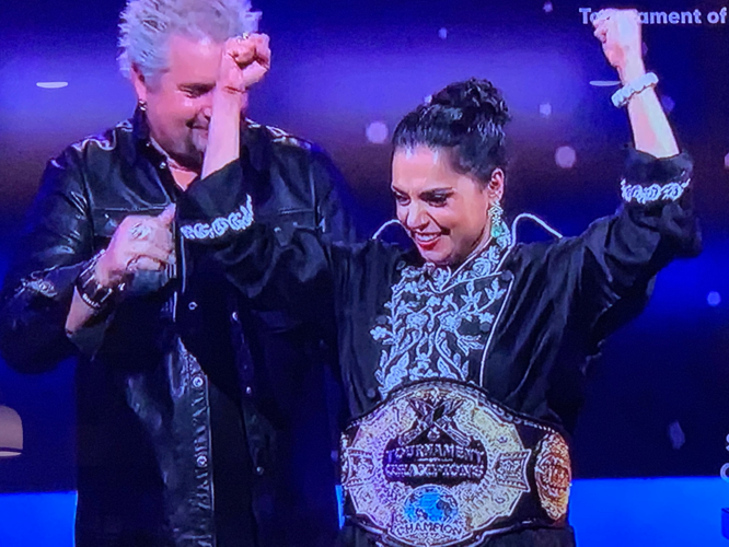 Chef Maneet Chauhan Wins Food Network Competition, Gives Back to Her Community