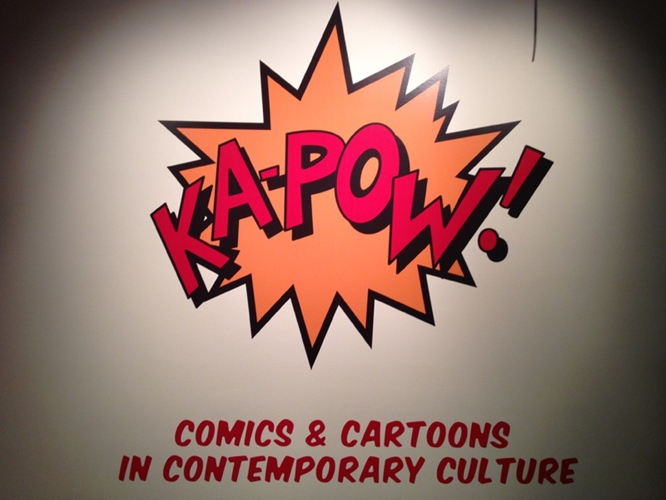 <i>Ka-Pow! Comics and Cartoons in Contemporary Culture</i> [Installation View]