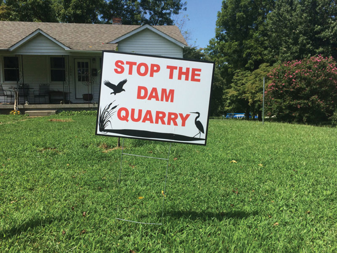 The quarry that has Old Hickory residents in an uproar is, in fact, a quarry