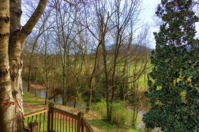 View from a back porch in Leiper's Fork